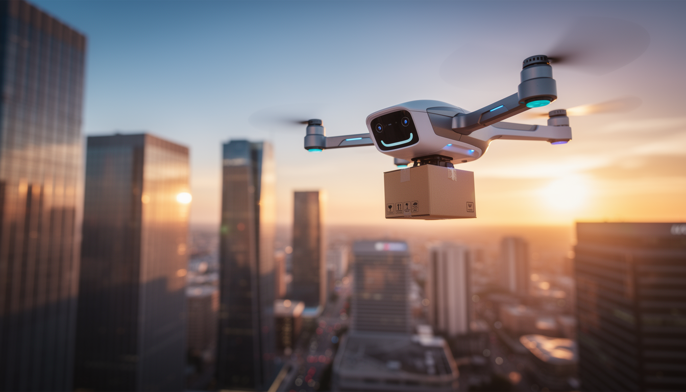 Uber Eats Vai Usar Drones da Zipline para Entregar Pedidos em Minutos